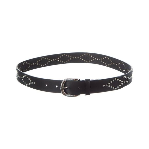 Isabel Marant Liliana Leather Belt, Black - Picture 1 of 3